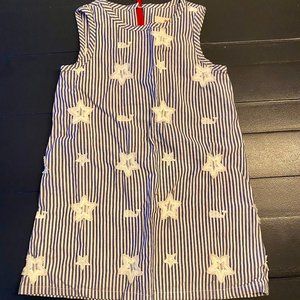 Vineyard Vines Little Girls Size 4T Fourth of July Striped Tank Dress